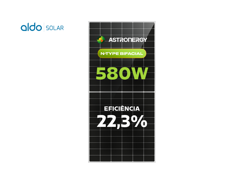 ASTRONERGY 580W N-TYPE BIF